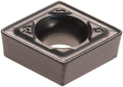 Iscar - CCMT2-1 WG Grade IC907 Carbide Turning Insert - TiAlN/TiN Finish, 80° Diamond, 1/4" Inscr Circle, 3/32" Thick, 1/64" Corner Radius - All Tool & Supply