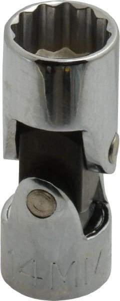 Proto - 3/8" Drive, Standard Hand Socket - 12 Points, 1-27/32" OAL, Alloy Steel, Chrome Finish - All Tool & Supply