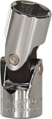 Proto - 3/8" Drive, Standard Hand Socket - 6 Points, 1-27/32" OAL, Alloy Steel, Chrome Finish - All Tool & Supply