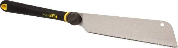 Stanley - 9" Steel Blade Single Edge Pull Saw - Ergonomic Glass-Filled Nylon, ABS, TPE Handle with Cushion Grip, 23-1/2" OAL - All Tool & Supply