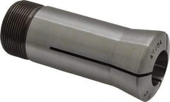 Lyndex - 47/64 Inch 5C Round Collet - 3.27 Inch Overall Length, 1.041-24 Internal Thread Size, Steel, 0.0011 Inch TIR - Exact Industrial Supply