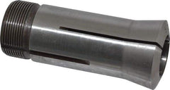 Lyndex - 57/64 Inch 5C Round Collet - 3.27 Inch Overall Length, 1.041-24 Internal Thread Size, Steel, 0.0011 Inch TIR - Exact Industrial Supply