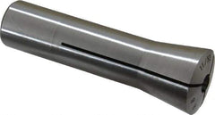 Lyndex - 11/32 Inch Steel R8 Collet - 7/16-20 Drawbar Thread, 0.0007 Inch TIR - Exact Industrial Supply