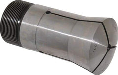 Lyndex - 17/64 Inch 16C Round Collet - 1-11/16 - 20 Internal Thread, M47.50 x 1.75 External Thread, 4.31 Inch Overall Length, 0.0007 Inch TIR - Exact Industrial Supply