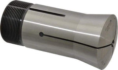 Lyndex - 9/32 Inch 16C Round Collet - 1-11/16 - 20 Internal Thread, M47.50 x 1.75 External Thread, 4.31 Inch Overall Length, 0.0007 Inch TIR - Exact Industrial Supply