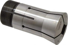 Lyndex - 5/8 Inch 16C Square Collet - 1-11/16 - 20 Internal Thread, M47.50 x 1.75 External Thread, 4.31 Inch Overall Length, 0.0011 TIR - Exact Industrial Supply