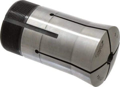 Lyndex - 27/64 Inch Round 3J Collet - 3-3/4 Inch Overall Length, 1.988-20 Inch External Thread - Exact Industrial Supply