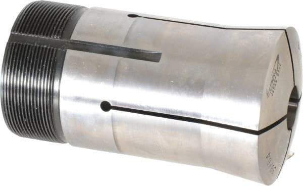 Lyndex - 39/64 Inch Round 3J Collet - 3-3/4 Inch Overall Length, 1.988-20 Inch External Thread - Exact Industrial Supply