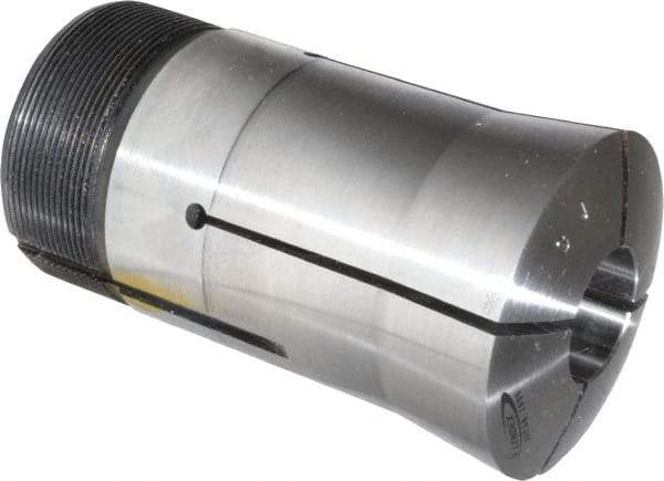 Lyndex - 53/64 Inch Round 3J Collet - 3-3/4 Inch Overall Length, 1.988-20 Inch External Thread - Exact Industrial Supply