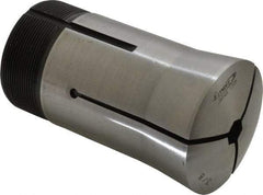 Lyndex - 3/8 Inch Hex 3J Collet - 3-3/4 Inch Overall Length, 1.988-20 Inch External Thread - Exact Industrial Supply