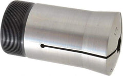 Lyndex - 1/2 Inch Hex 3J Collet - 3-3/4 Inch Overall Length, 1.988-20 Inch External Thread - Exact Industrial Supply