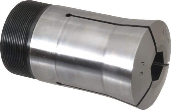 Lyndex - 11/16 Inch Hex 3J Collet - 3-3/4 Inch Overall Length, 1.988-20 Inch External Thread - Exact Industrial Supply