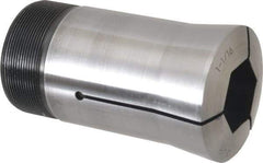 Lyndex - 1-1/16 Inch Hex 3J Collet - 3-3/4 Inch Overall Length, 1.988-20 Inch External Thread - Exact Industrial Supply