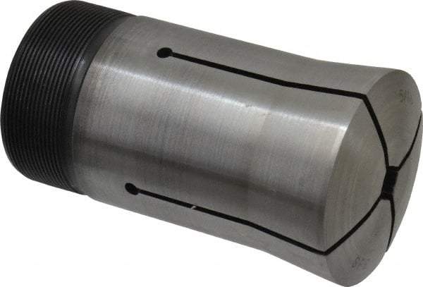 Lyndex - 5/16 Inch Square 3J Collet - 3-3/4 Inch Overall Length, 1.988-20 Inch External Thread - Exact Industrial Supply