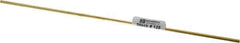 Made in USA - 5/32 Inch Outside Diameter x 12 Inch Long, Yellow Brass Round Tube - 0.128 Inch Inside Diameter, 0.014 Inch Wall Thickness, Alloy 260 - All Tool & Supply