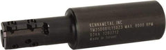 Kennametal - 0.81" Cut Diam, 1-1/2" Max Depth of Cut, 1" Shank Diam, Internal/External Indexable Thread Mill - Insert Style TM25.., 3 Inserts, Toolholder Style TM, 3.9" OAL - All Tool & Supply