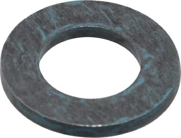 Metric Blue - M16 Screw, Alloy Steel Standard Flat Washer - 17.52mm ID x 32mm OD, 3.1mm Thick, Plain Finish - All Tool & Supply