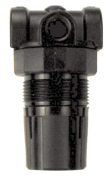 Coilhose Pneumatics - 1/4 NPT Port, 9 CFM, Zinc Miniature Regulator - 0 to 50 psi Range, 250 Max psi Supply Pressure, 1/8" Gauge Port Thread, 1-1/2" Wide x 2-7/8" High - All Tool & Supply