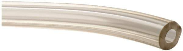 Made in USA - 1/8" ID x 1/4" OD, 1/16" Wall Thickness, Cut to Length (100' Standard Length) PVC Tube - Clear, 68 Max psi, 68 Shore A Hardness - All Tool & Supply