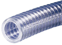 Kuriyama of America - 1-1/2" ID x 2" OD, 50' Long, PVC Tube - Clear, 100 Max psi - All Tool & Supply