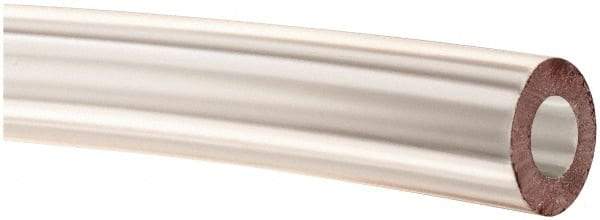 Made in USA - 1/4" ID x 1/2" OD, 1/8" Wall Thickness, Cut to Length (100' Standard Length) PVC Tube - Clear, 70 Max psi, 68 Shore A Hardness - All Tool & Supply