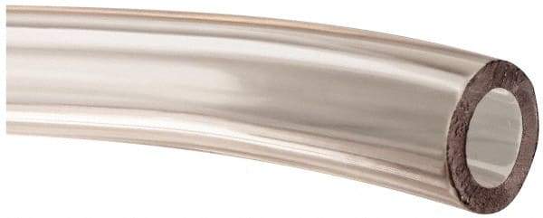 Made in USA - 5/16" ID x 1/2" OD, 3/32" Wall Thickness, Cut to Length (100' Standard Length) PVC Tube - Clear, 60 Max psi, 68 Shore A Hardness - All Tool & Supply