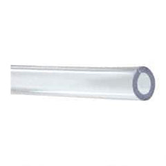 Made in USA - 3/8" ID x 5/8" OD, 1/8" Wall Thickness, Cut to Length (100' Standard Length) PVC Tube - Clear, 65 Max psi, 68 Shore A Hardness - All Tool & Supply