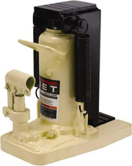 Jet - 5 Ton Capacity Toe Jack - 11-1/2" to 16-1/4" High, 10-5/8" Long x 7-3/16" Wide Base - All Tool & Supply