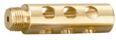 Coilhose Pneumatics - Blow Gun Safety Booster Nozzle - 1/8 NPSM, 1-1/2" Hose Length - All Tool & Supply