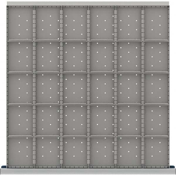 LISTA - 30-Compartment Drawer Divider Layout for 3.15" High Drawers - All Tool & Supply