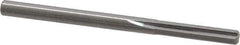 Hertel - 3/16" Solid Carbide 4 Flute Chucking Reamer - Straight Flute, 0.182" Straight Shank, 7/8" Flute Length, 2-3/4" OAL - All Tool & Supply