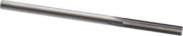 Hertel - 0.127" Solid Carbide 4 Flute Chucking Reamer - Straight Flute, 0.127" Straight Shank, 5/8" Flute Length, 2-1/4" OAL - All Tool & Supply