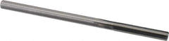 Hertel - 0.141" Solid Carbide 4 Flute Chucking Reamer - Straight Flute, 0.141" Straight Shank, 3/4" Flute Length, 2-1/2" OAL - All Tool & Supply