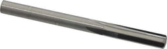 Hertel - 1/4" Solid Carbide 4 Flute Chucking Reamer - Straight Flute, 1/4" Straight Shank, 1" Flute Length, 3" OAL - All Tool & Supply