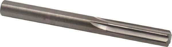 Hertel - 5/16" Solid Carbide 6 Flute Chucking Reamer - Straight Flute, Straight Shank, 1-1/8" Flute Length, 3-1/4" OAL - All Tool & Supply