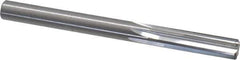 Hertel - Letter J Solid Carbide 6 Flute Chucking Reamer - Straight Flute, Straight Shank, 1-1/8" Flute Length, 3-1/4" OAL - All Tool & Supply