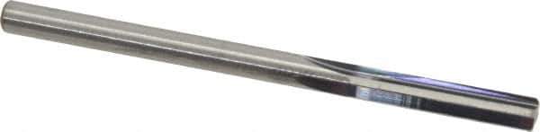 Hertel - 4.5mm Solid Carbide 4 Flute Chucking Reamer - Straight Flute, Straight Shank, 7/8" Flute Length, 2-3/4" OAL - All Tool & Supply