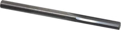 Hertel - 5.5mm Solid Carbide 4 Flute Chucking Reamer - Straight Flute, Straight Shank, 1" Flute Length, 3" OAL - All Tool & Supply