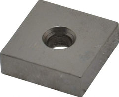 Mitutoyo - 0.3" Square Steel Gage Block - Accuracy Grade 0, Includes Certificate of Inspection - All Tool & Supply