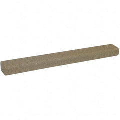 Norton - 10" Long x 1-5/16" Wide x 3/4" Thick, Aluminum Oxide Sharpening Stone - Flat Stone, Coarse Grade - All Tool & Supply