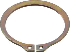 Rotor Clip - 32.79mm Groove Diam, 1-3/8" Shaft Diam, Cadmium-Plated Steel, Snap External Retaining Rings - 0.056" Groove Width, 0.042" Groove Depth, 0.05" Ring Thickness, Grade 1060-1090 - All Tool & Supply