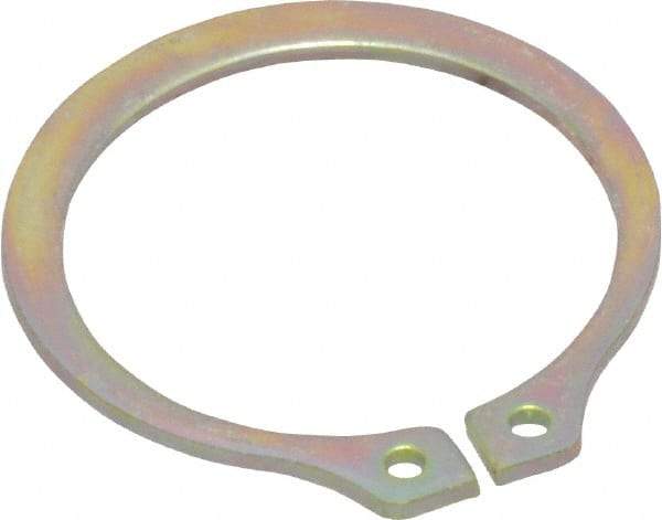 Rotor Clip - 20.85mm Groove Diam, 7/8" Shaft Diam, Cadmium-Plated Steel, Snap External Retaining Rings - 0.046" Groove Width, 0.027" Groove Depth, 0.042" Ring Thickness, Grade 1060-1090 - All Tool & Supply