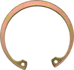 Rotor Clip - 0.062" Thick, Cadmium-Plated Finish, Steel Snap Internal Retaining Ring - 0.068" Groove Width, 0.054" Groove Depth, 1.858" Groove Diam, Grade 1060-1090 - All Tool & Supply