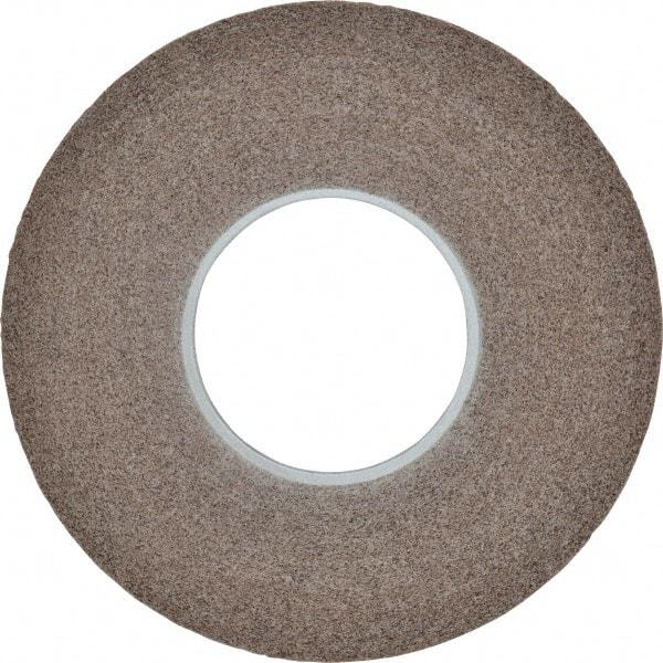 3M - 12" Diam, 1/2" Face Width, 5" Center Hole, Medium Grade, Aluminum Oxide Deburring Wheel - Convolute, Hard Density 7 Grade, 3,000 RPM - All Tool & Supply