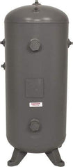 Made in USA - 30 Gallon, 200 Max psi Vertical Tank - 1-1/2" Inlet, 38" Tank Length x 16" Tank Diam - All Tool & Supply