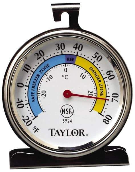 Taylor - Cooking & Refrigeration Thermometers Type: Refrigeration Thermometer Maximum Temperature (F): 60 - All Tool & Supply