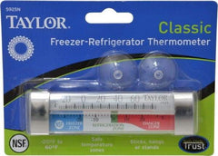 Taylor - Cooking & Refrigeration Thermometers Type: Refrigeration Thermometer Maximum Temperature (F): 60 - All Tool & Supply