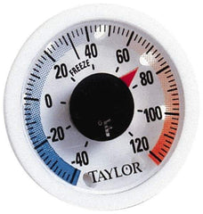 Taylor - Cooking & Refrigeration Thermometers Type: Refrigeration Thermometer Maximum Temperature (F): 120 - All Tool & Supply