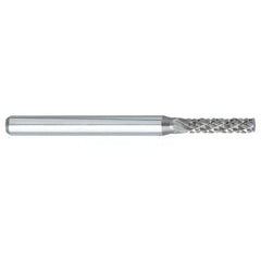 ‎SA-41 -1/16 × 1/4 LOC × 1/8 Shank × 1-1/2 OAL Cylindrical Carbide Medium Tough Cut Burr - All Tool & Supply