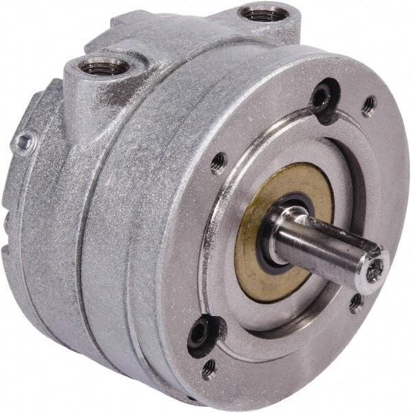 Gast - 0.92 hp Clockwise Hub Air Actuated Motor - 0:00 Gear Ratio, 3,000 Max RPM, 1.13" Shaft Length, 1/2" Shaft Diam - All Tool & Supply